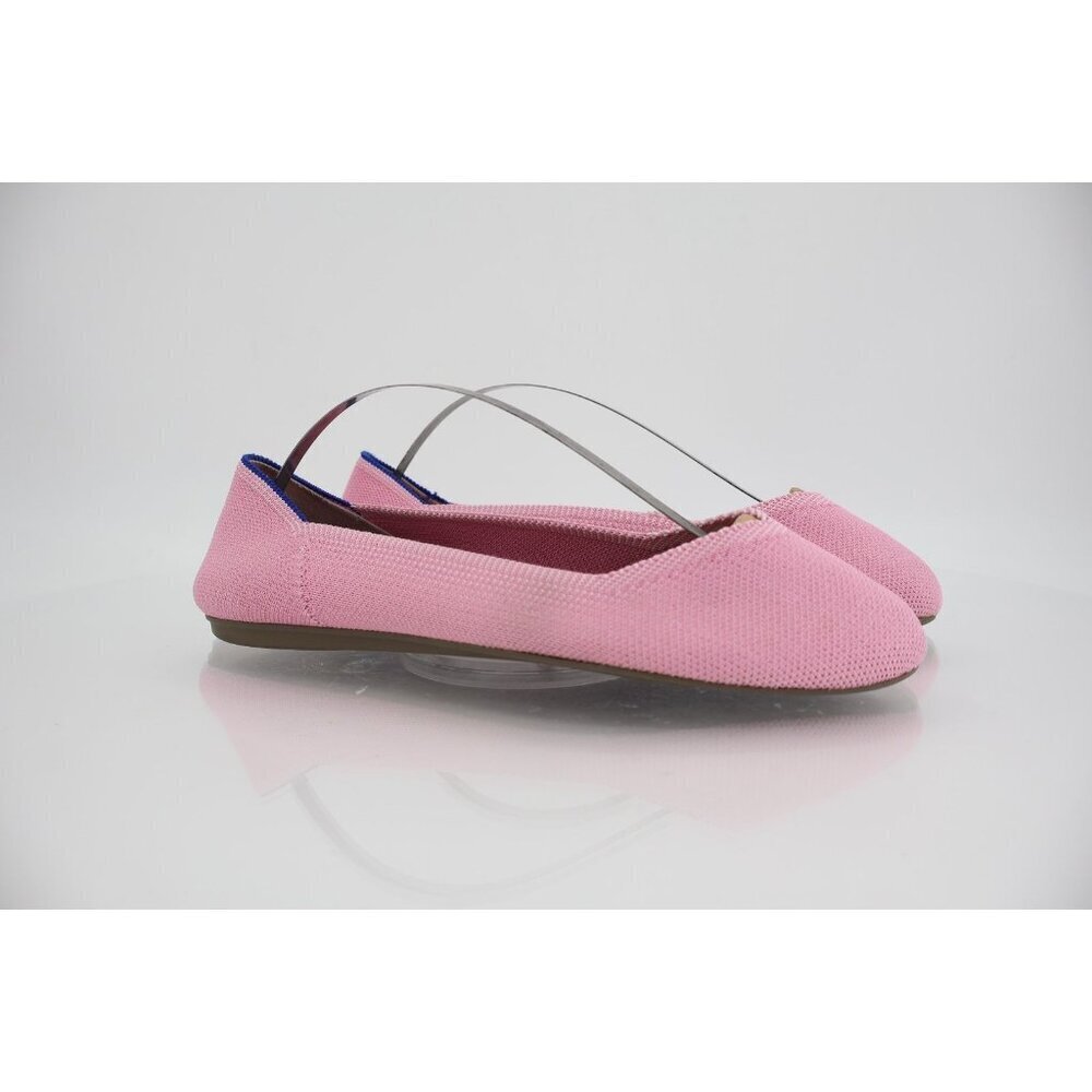 Rothy’s The Flat Women's Size 8 Pink Begonia Round Toe Slip on Flat Shoes